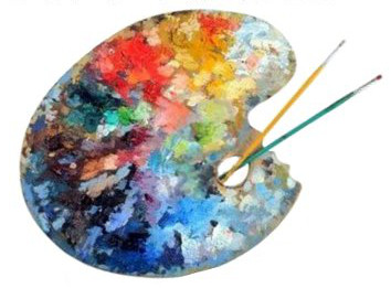 artist oil painting-pigments