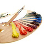  artist oil painting materials palette-