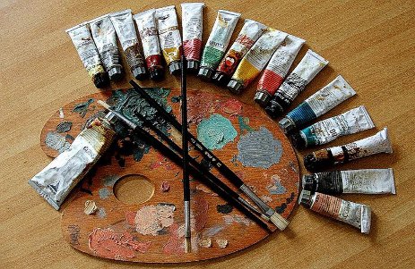 oil painting materials