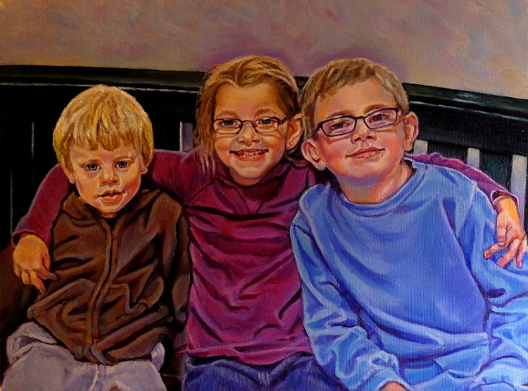 artist oil paintings Lenas Kids